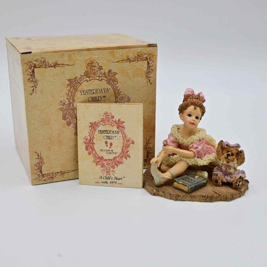 Boyds Bears Yesterday's Child Dollstone Collection Melissa WIth Katie The Ballet