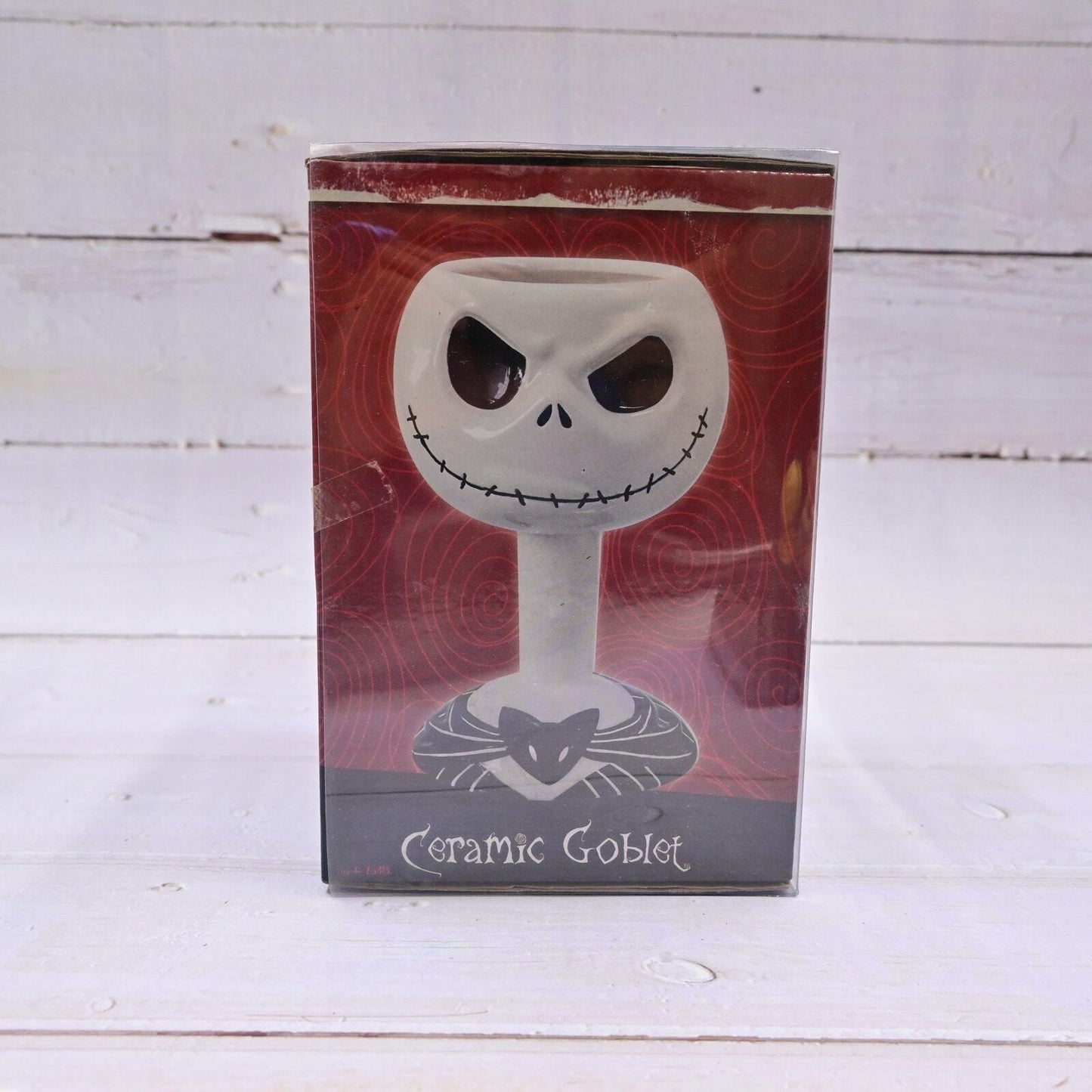 Disney Nightmare Before Christmas Jack Skellington 20 Years Ceramic Goblet