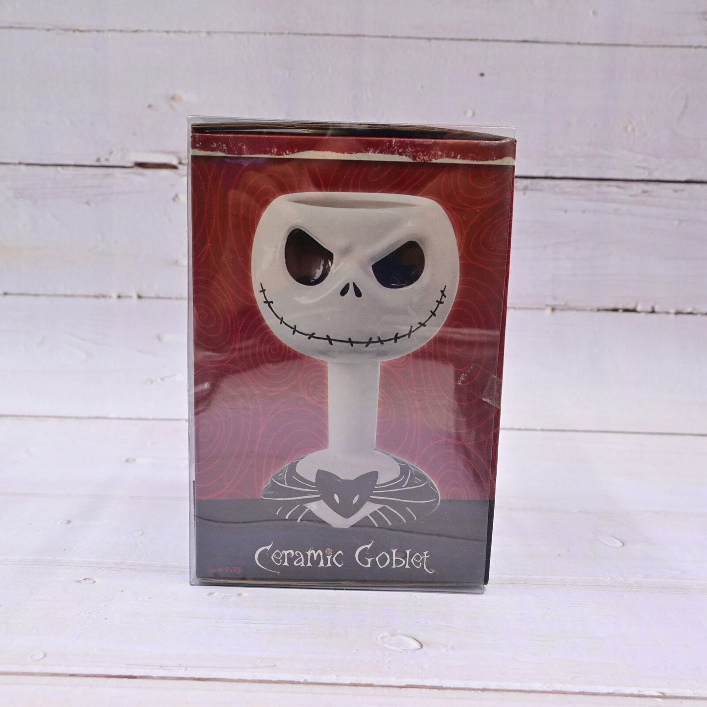 Disney Nightmare Before Christmas Jack Skellington 20 Years Ceramic Goblet