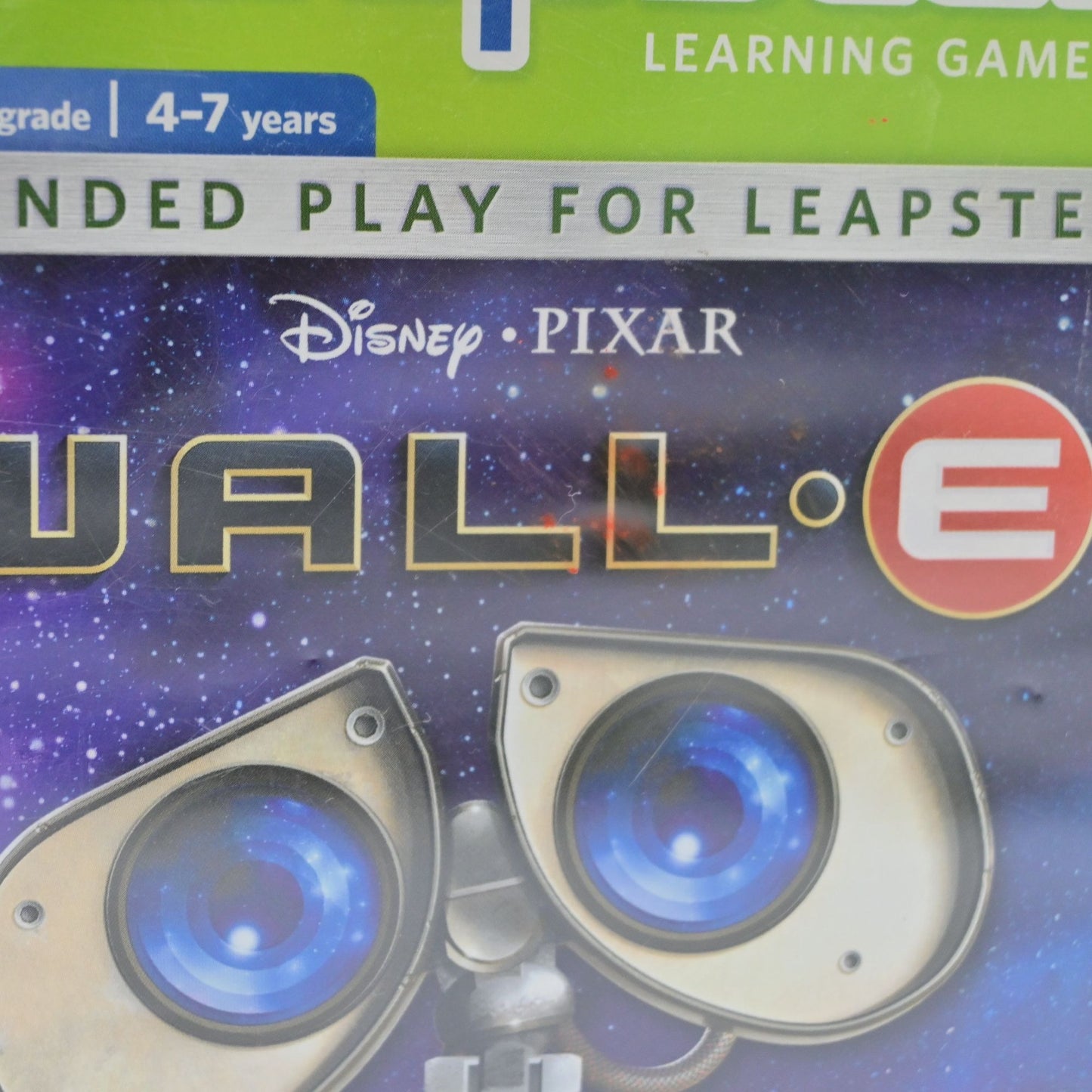 Disney Leapster Wall-E, Cars, Star Wars, Ratatouille Bundle Of 4