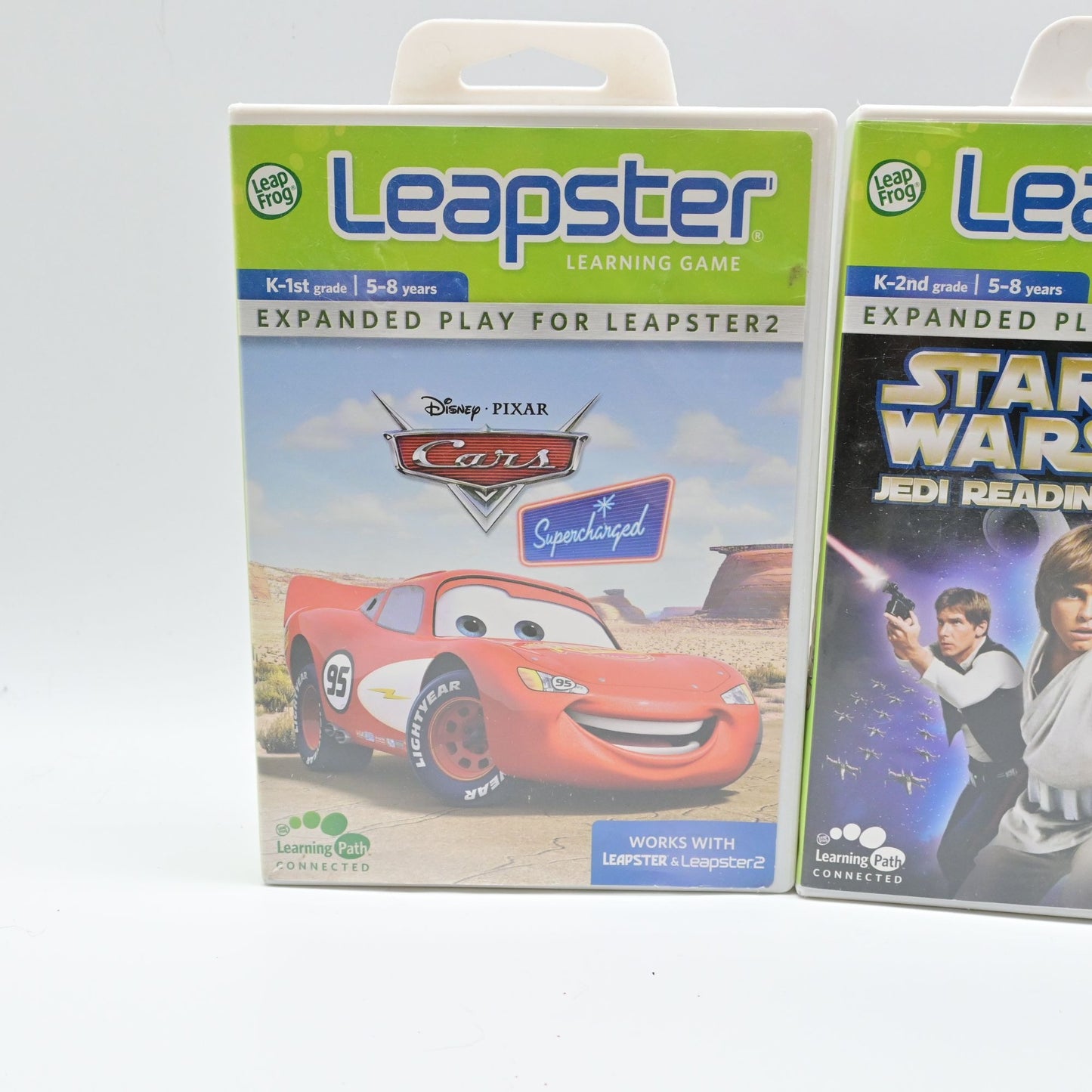Disney Leapster Wall-E, Cars, Star Wars, Ratatouille Bundle Of 4