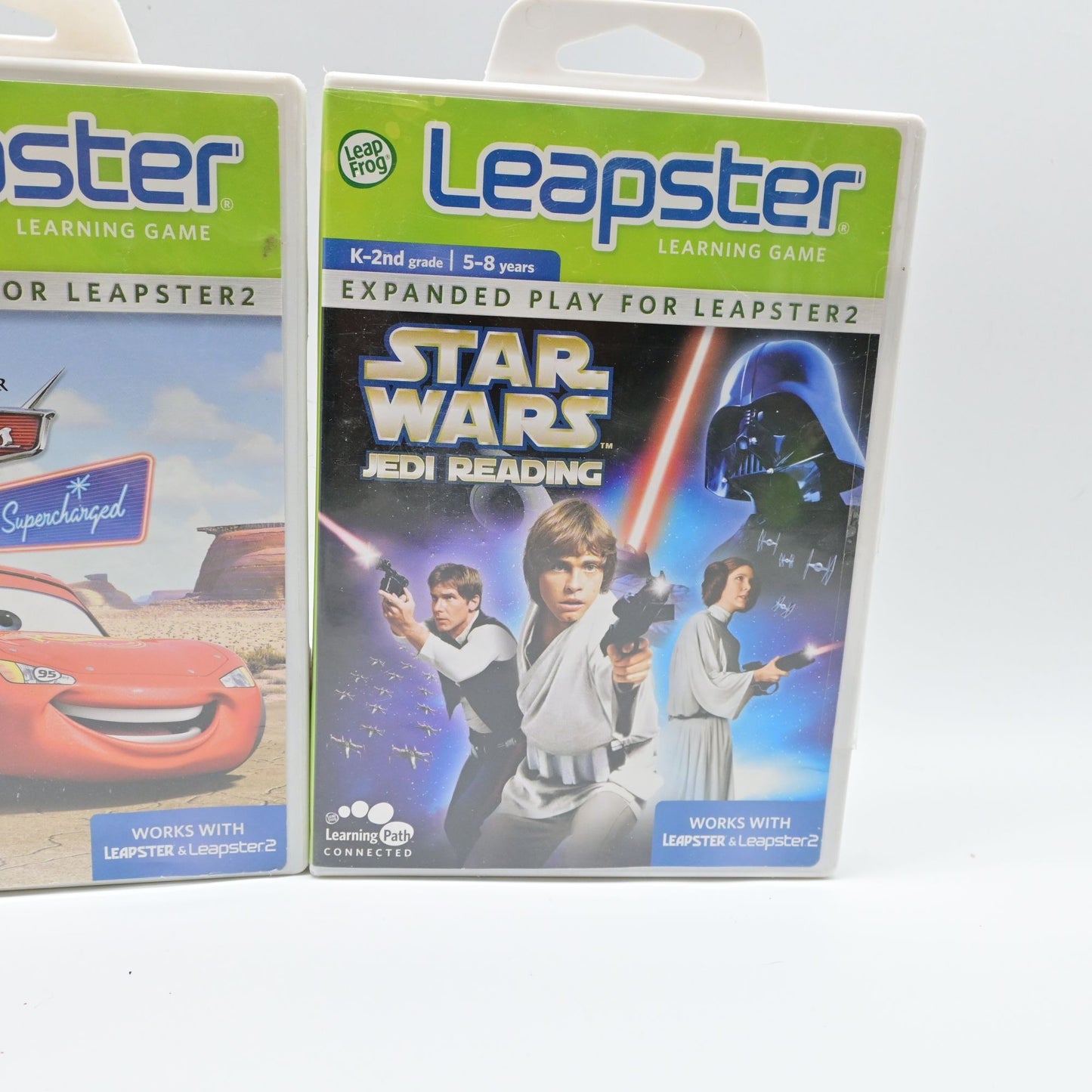 Disney Leapster Wall-E, Cars, Star Wars, Ratatouille Bundle Of 4