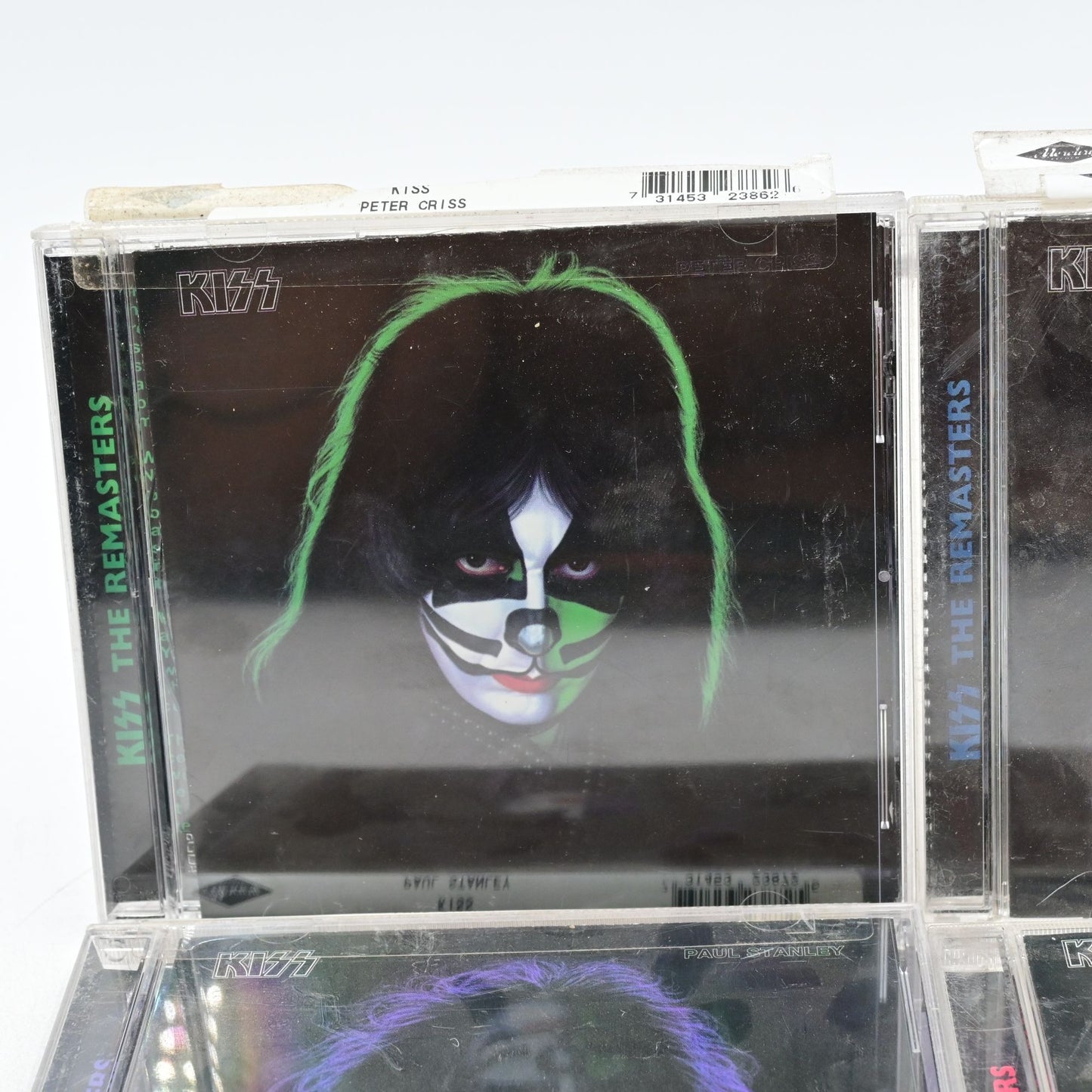 Kiss Remasters Solo Gene Simmons, Paul Stanley, Peter Criss, Ace Frehley Cds