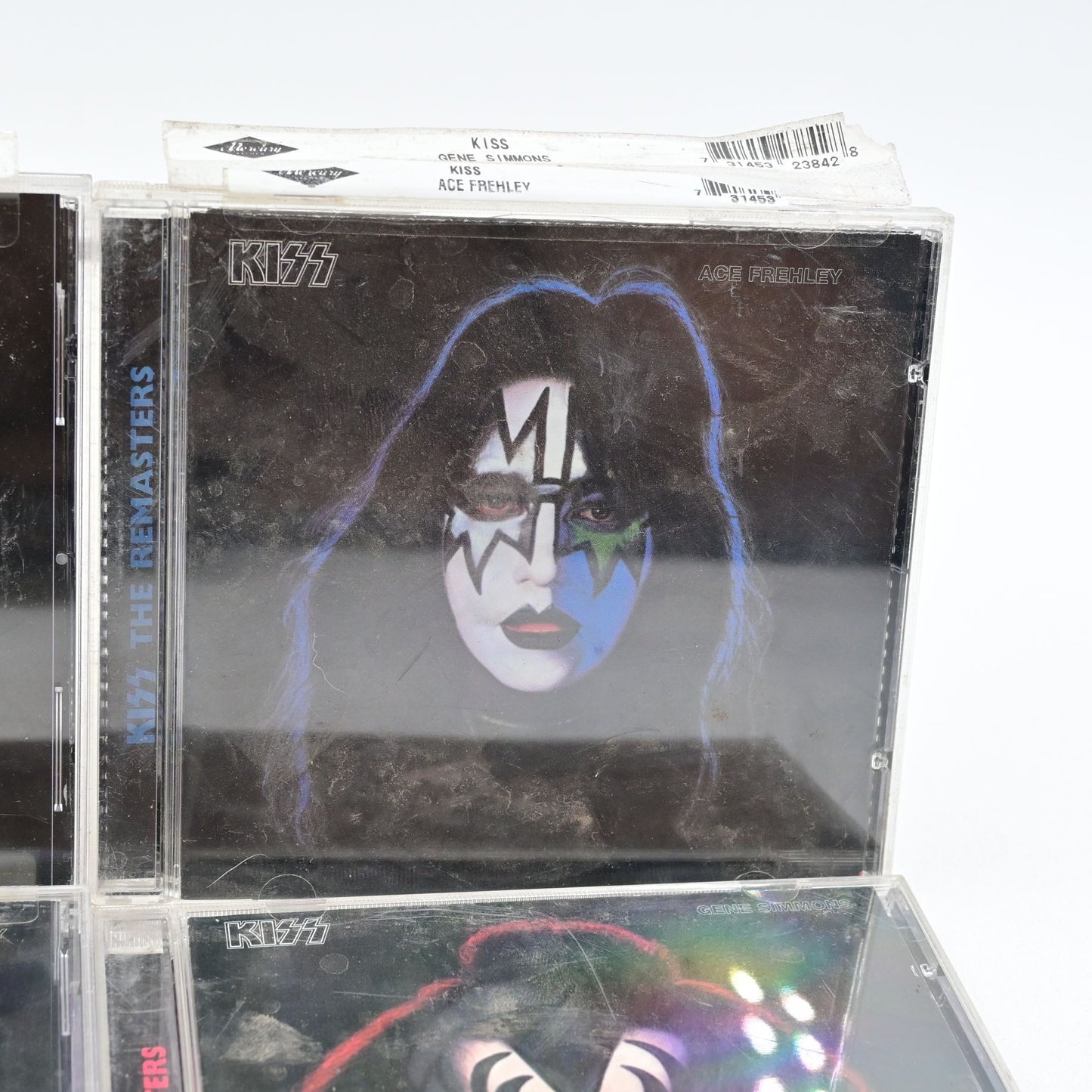 Kiss Remasters Solo Gene Simmons, Paul Stanley, Peter Criss, Ace Frehley Cds