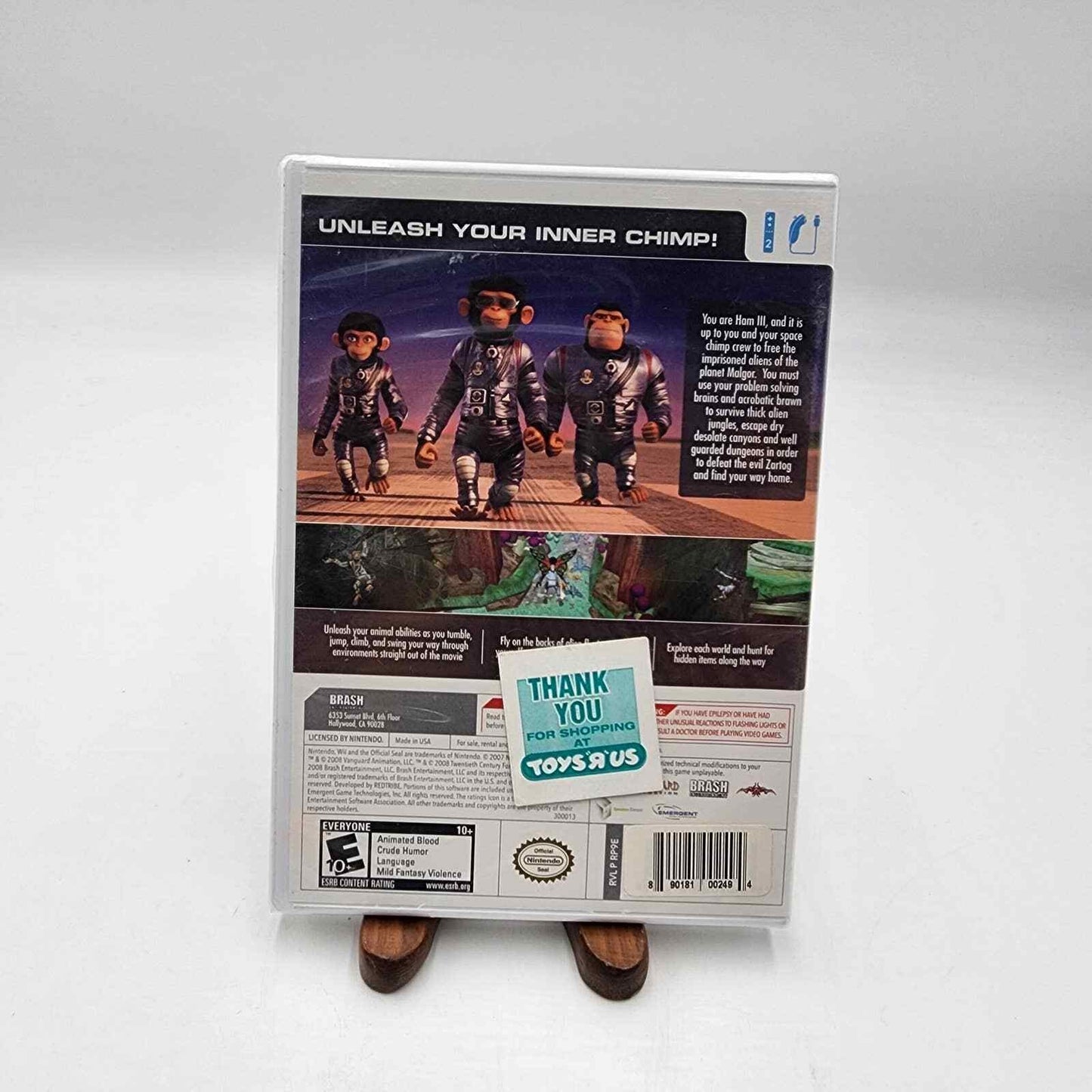 Nintendo Wii Space Chimps Game