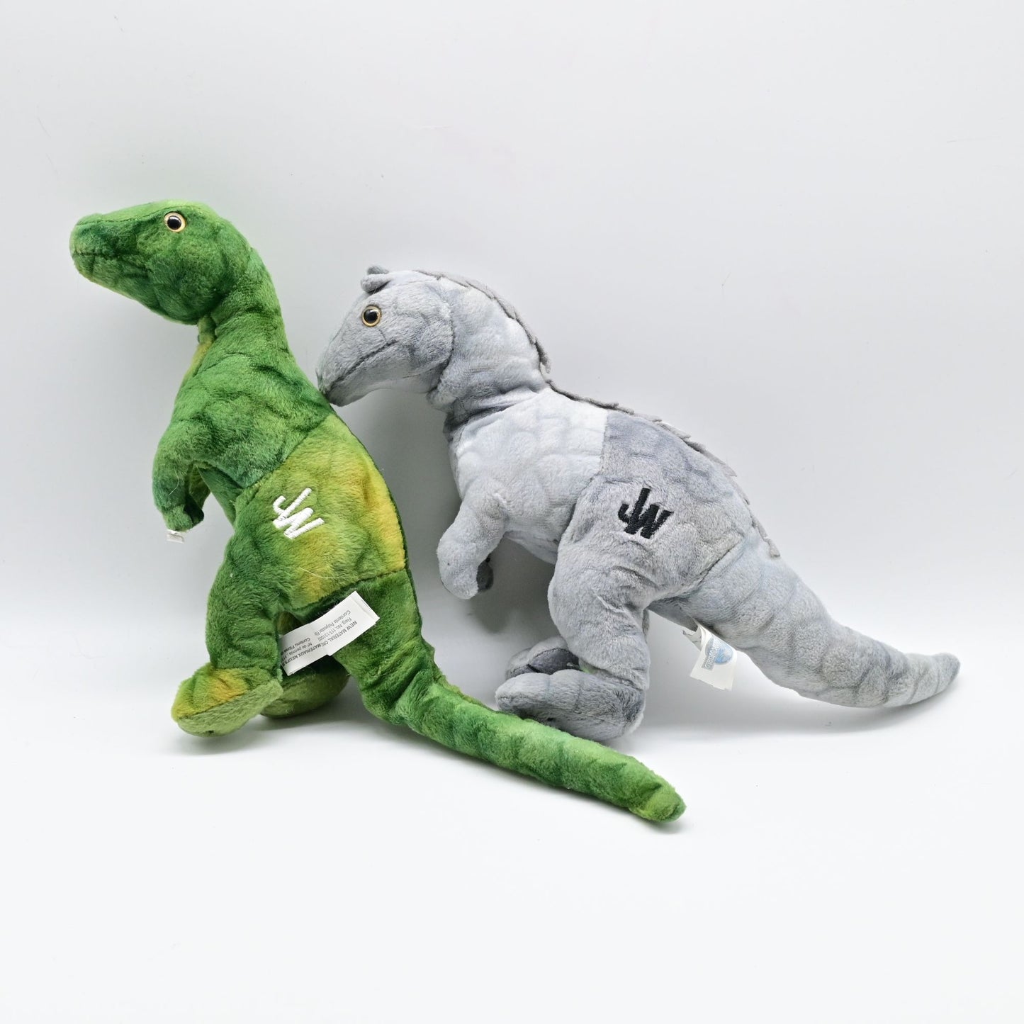 Jurassic World Indominus Rex & Green Velociraptor Plush Bundle Of 2