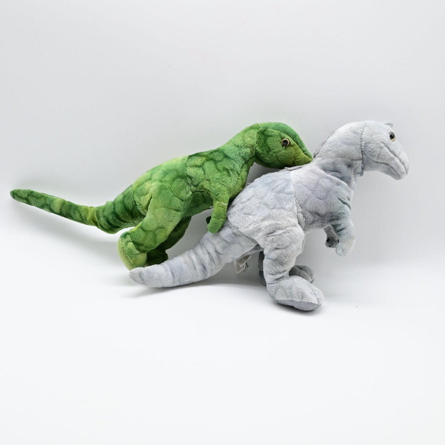Jurassic World Indominus Rex & Green Velociraptor Plush Bundle Of 2