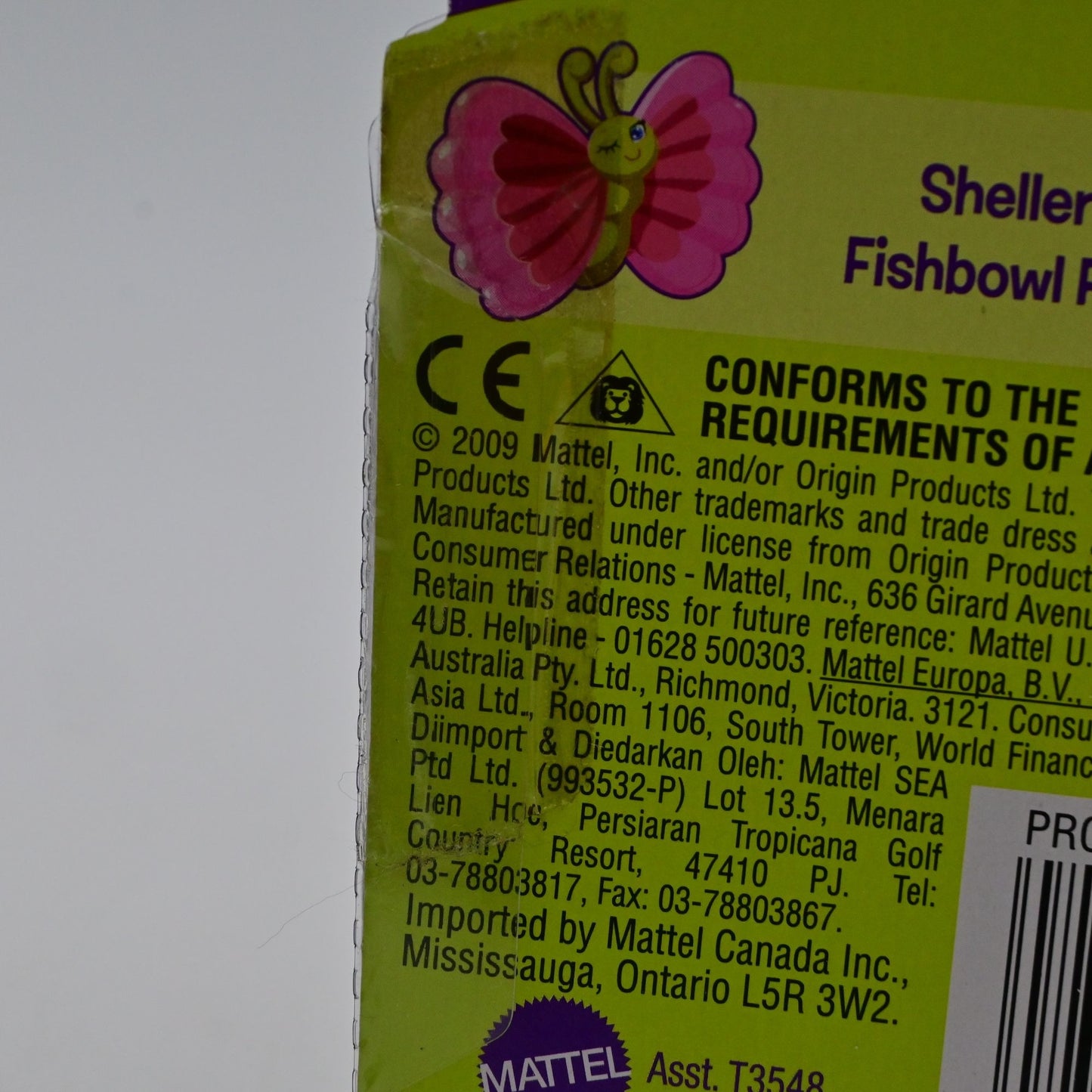 Polly Pocket Flumbrella & Hat Ray Color-Change Figures