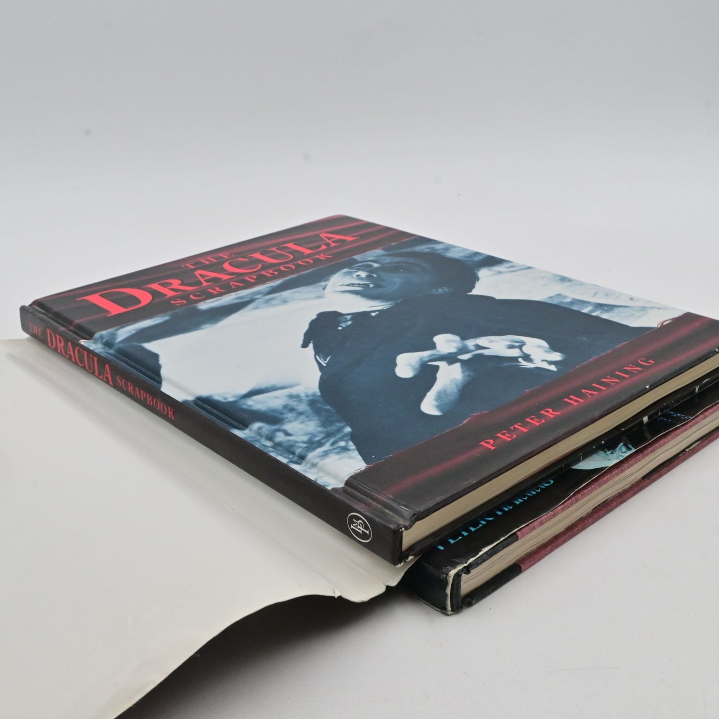 Vintage The Dracula Scrapbook By Peter Haining Hardcover Books Set Of 2