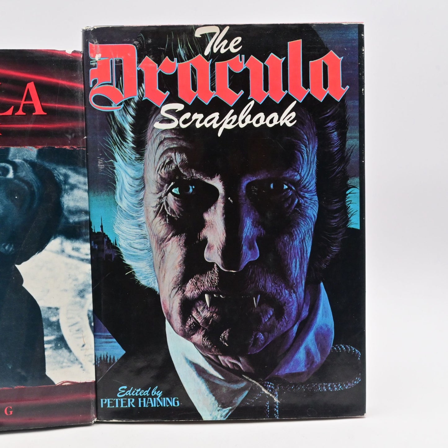 Vintage The Dracula Scrapbook By Peter Haining Hardcover Books Set Of 2
