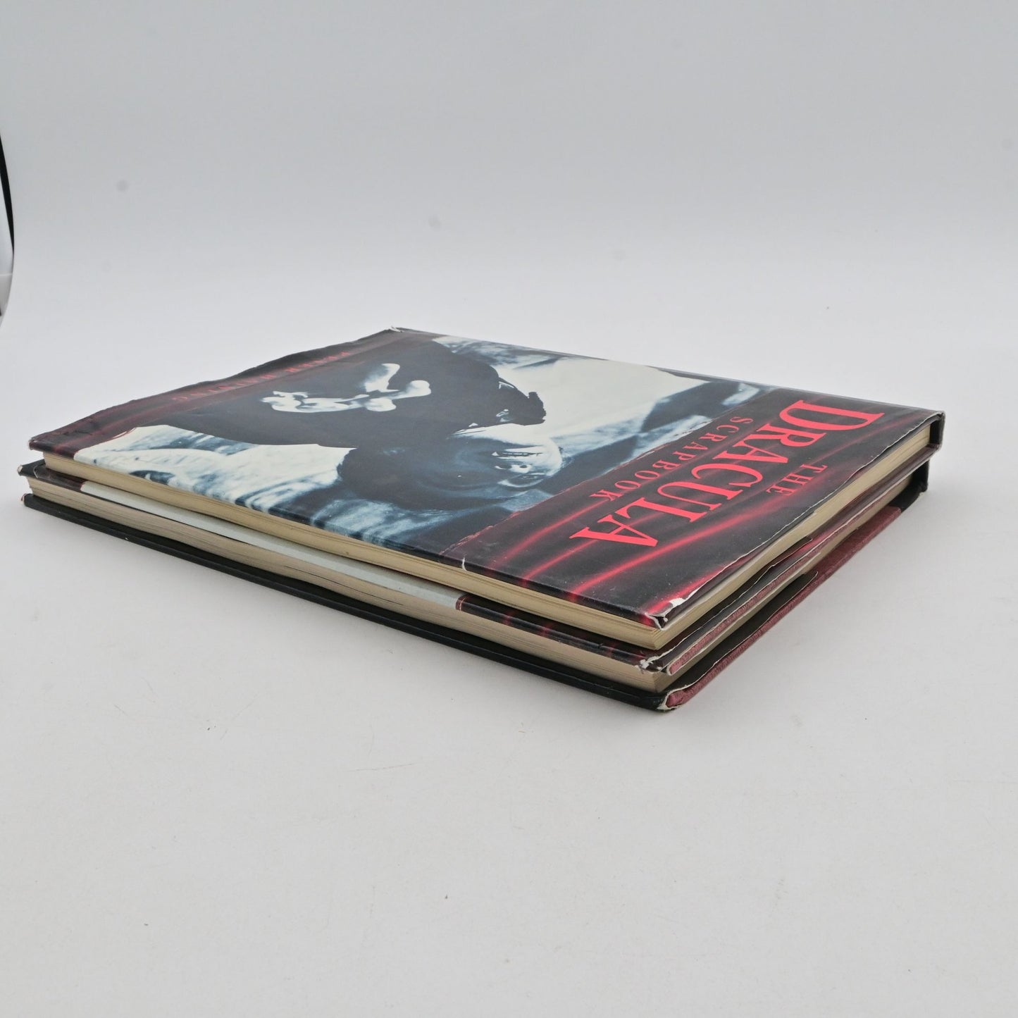 Vintage The Dracula Scrapbook By Peter Haining Hardcover Books Set Of 2