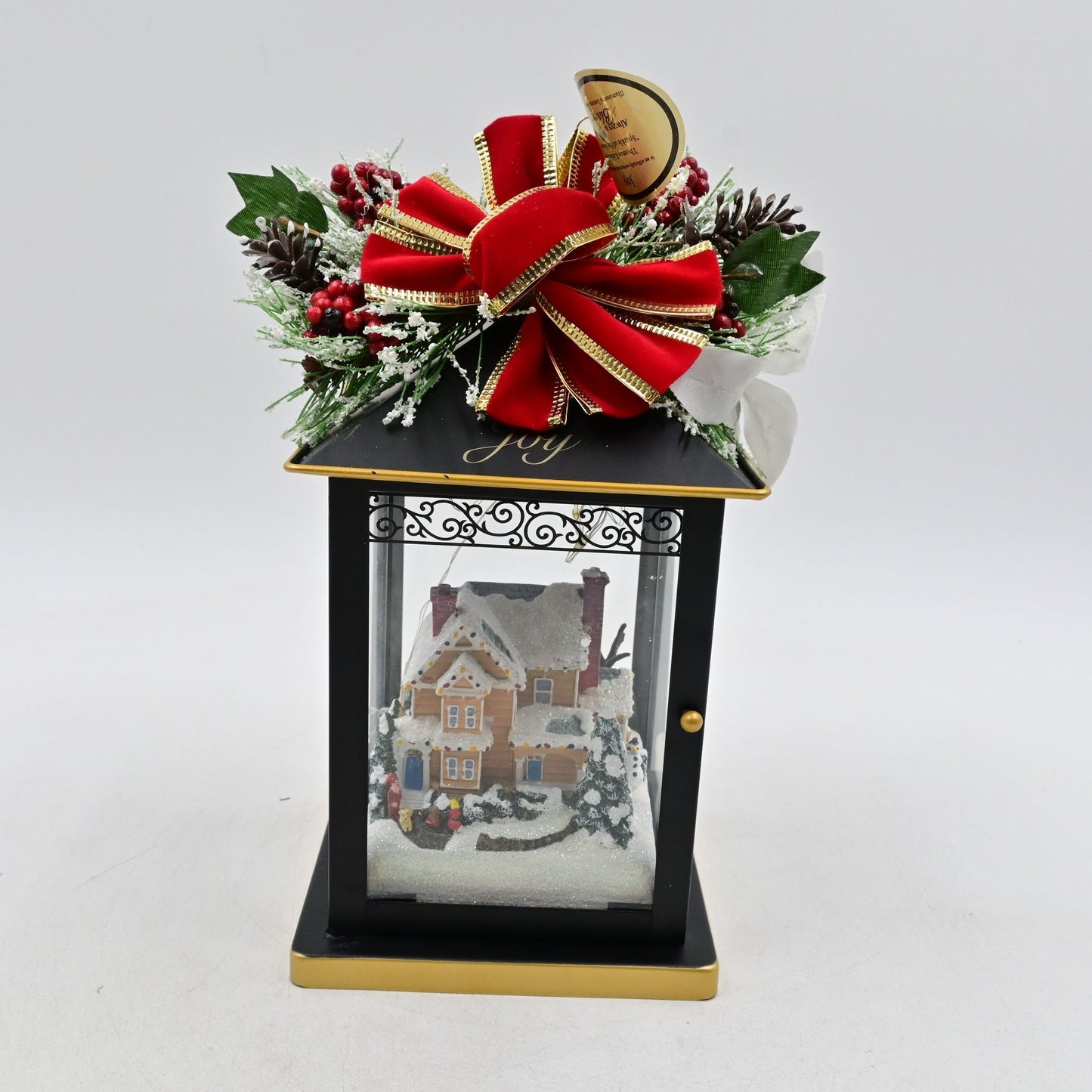 Thomas Kinkade Christmas Lantern Joy Bradford Exchange Sparkle Of The Season