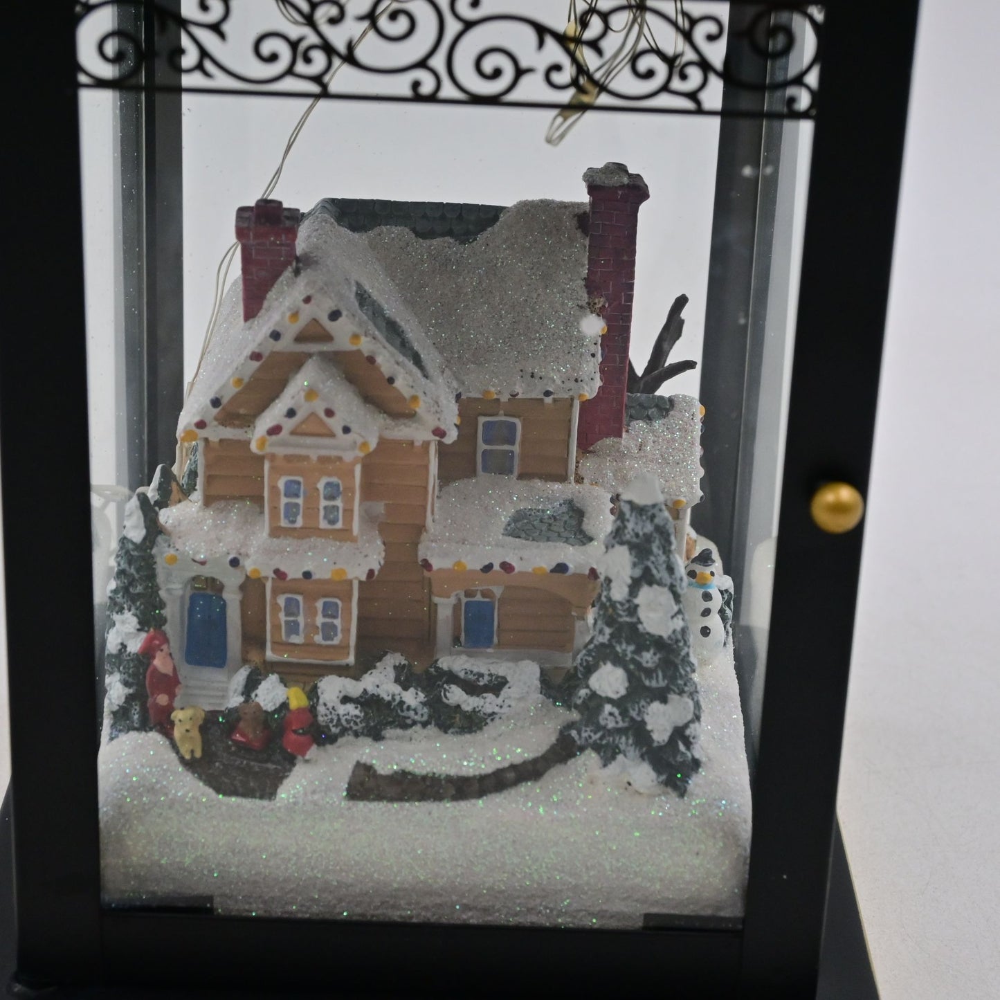 Thomas Kinkade Christmas Lantern Joy Bradford Exchange Sparkle Of The Season