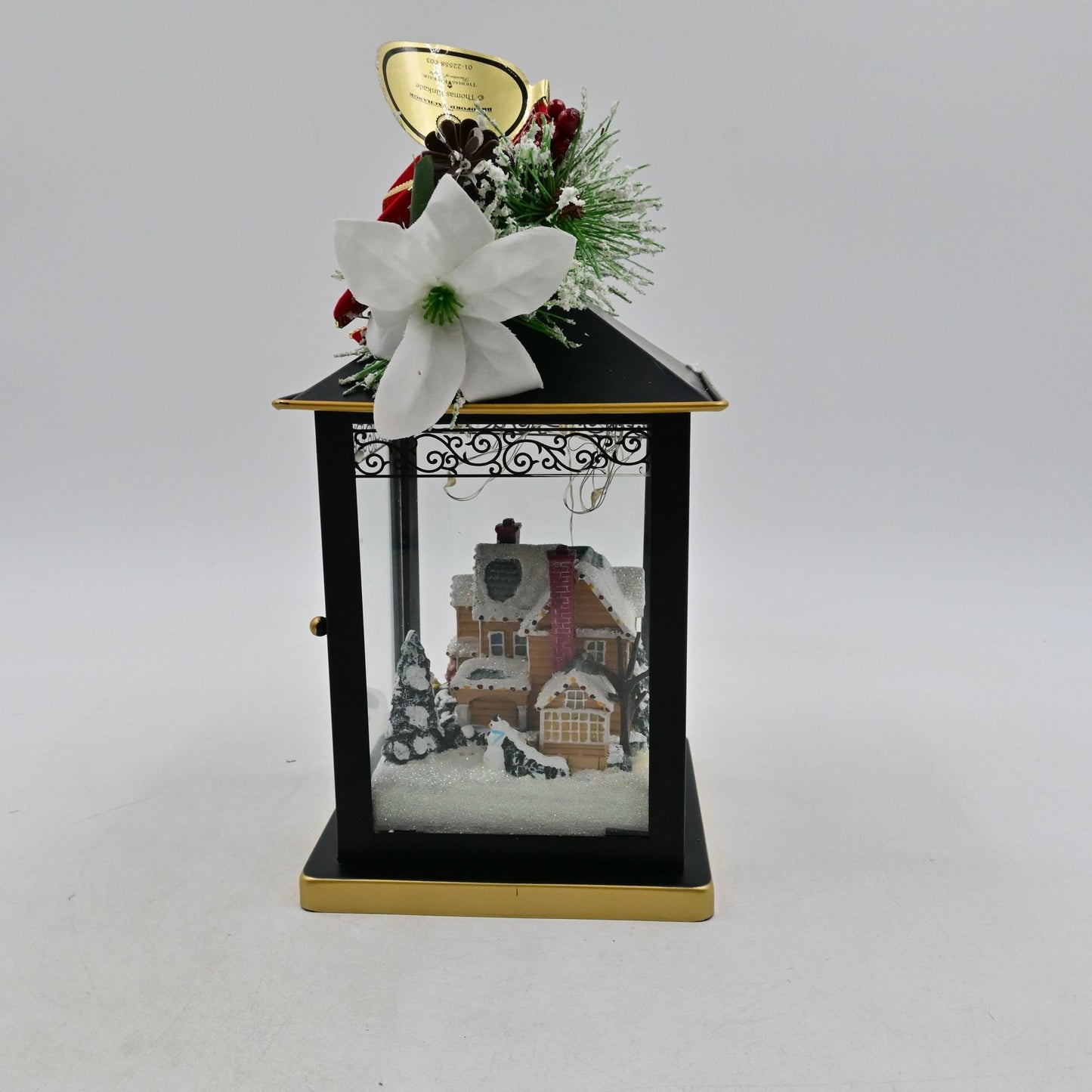 Thomas Kinkade Christmas Lantern Joy Bradford Exchange Sparkle Of The Season