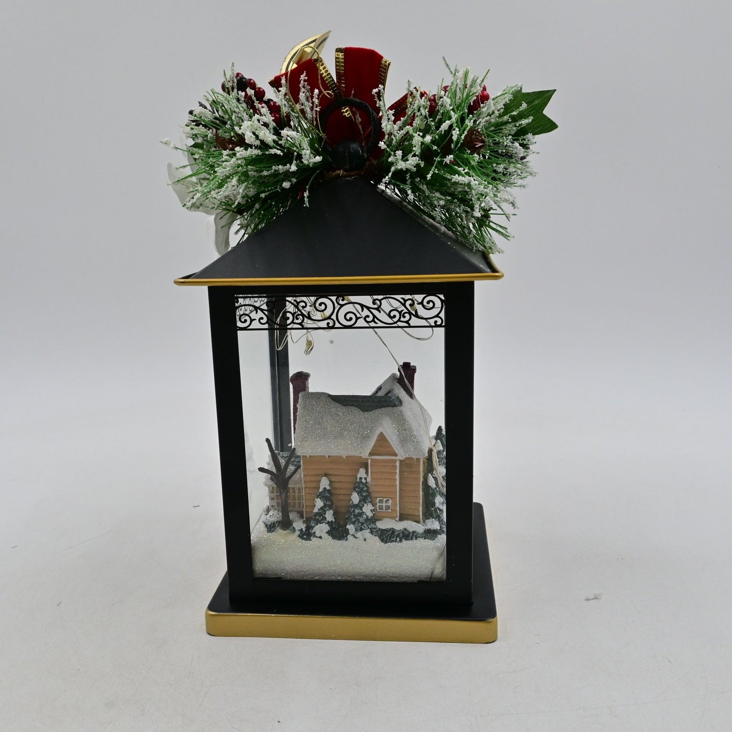 Thomas Kinkade Christmas Lantern Joy Bradford Exchange Sparkle Of The Season
