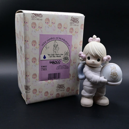 Vintage 1991 Precious Moments The Club That's Out Of This World Figure