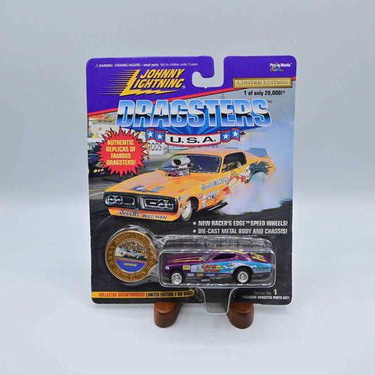 Johnny Lightning Dragsters U.S.A. Gene Snow Snowman Vintage 1996