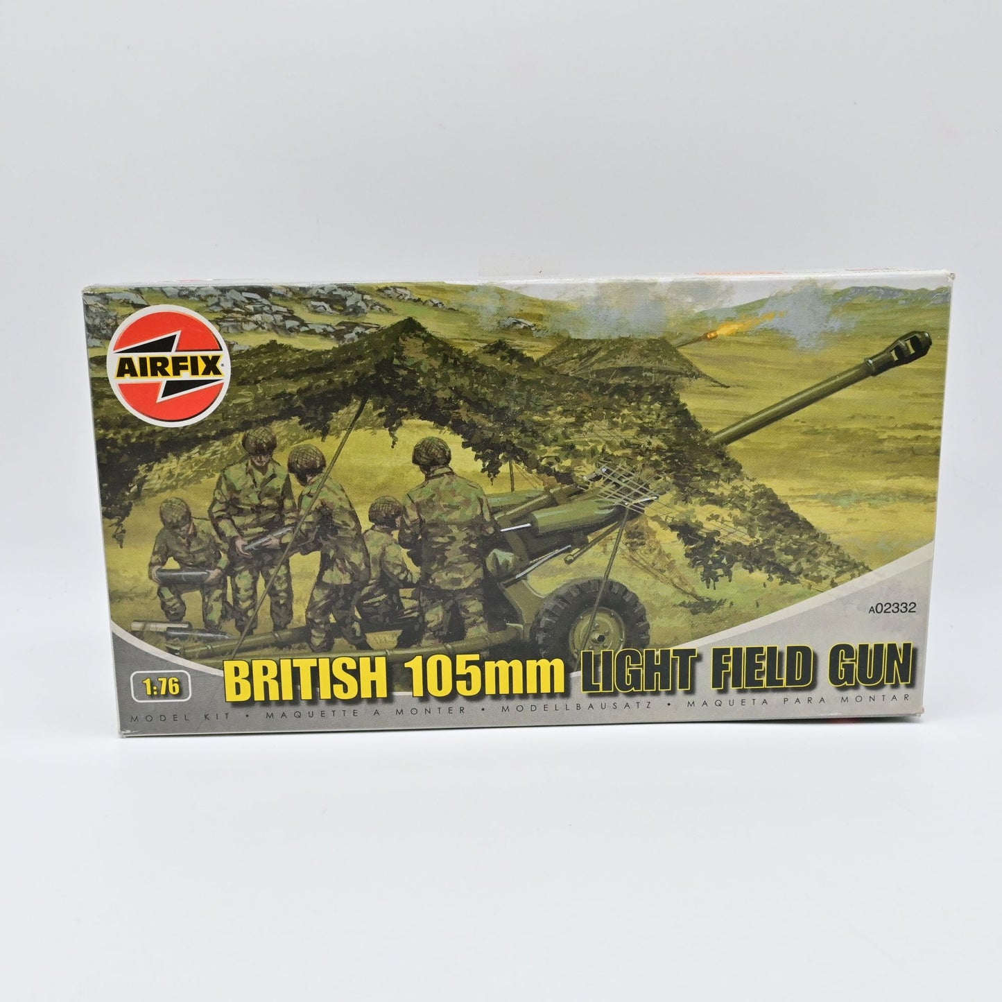 Airfix 1:76 British 105mm Light Field Gun Model Kit