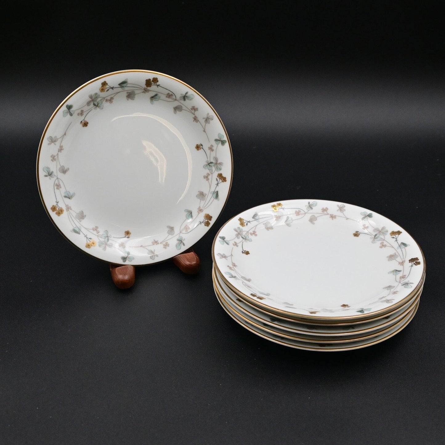 Noritake China Clovis Pattern #5855 6.25" Plates Set Of 6