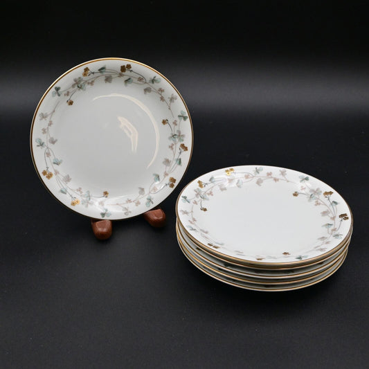 Noritake China Clovis Pattern #5855 6.25" Plates Set Of 6