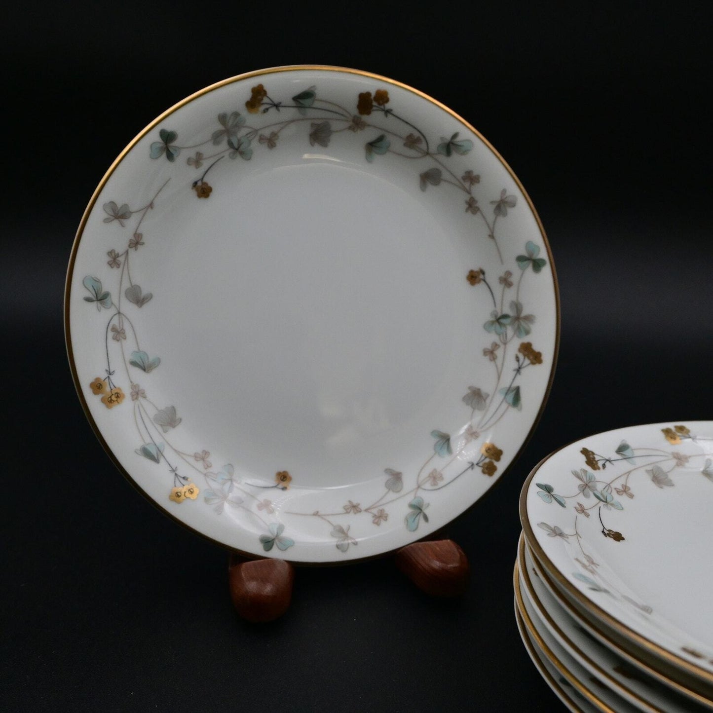 Noritake China Clovis Pattern #5855 6.25" Plates Set Of 6