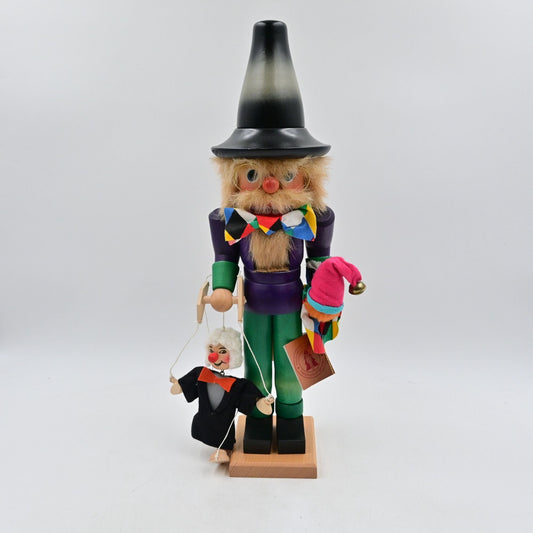 Holzkunst Christian Ulbricht Puppeteer Marionette Nutcracker West Germany