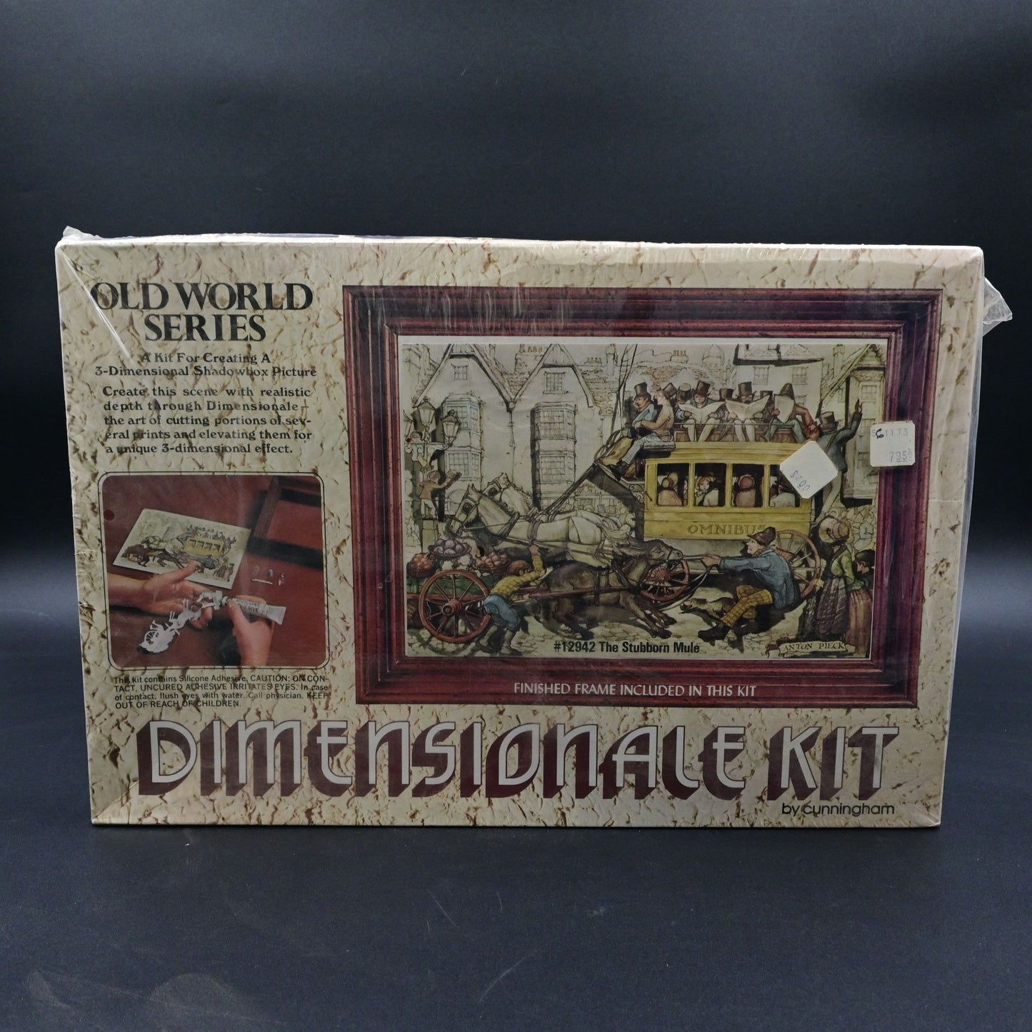 Old World Series Dimensionale Kit 12942 The Stubborn Mule 3D NIB