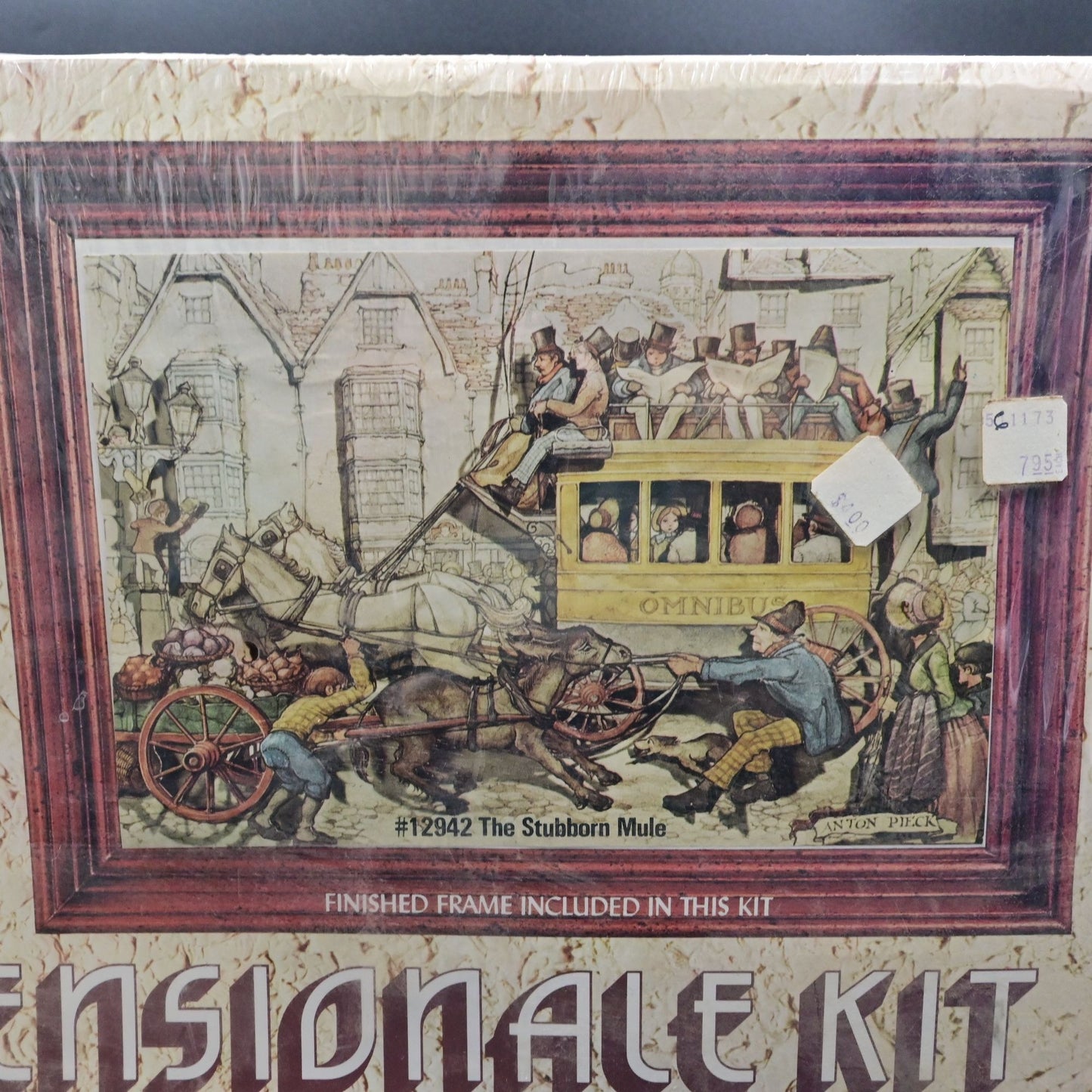 Old World Series Dimensionale Kit 12942 The Stubborn Mule 3D NIB