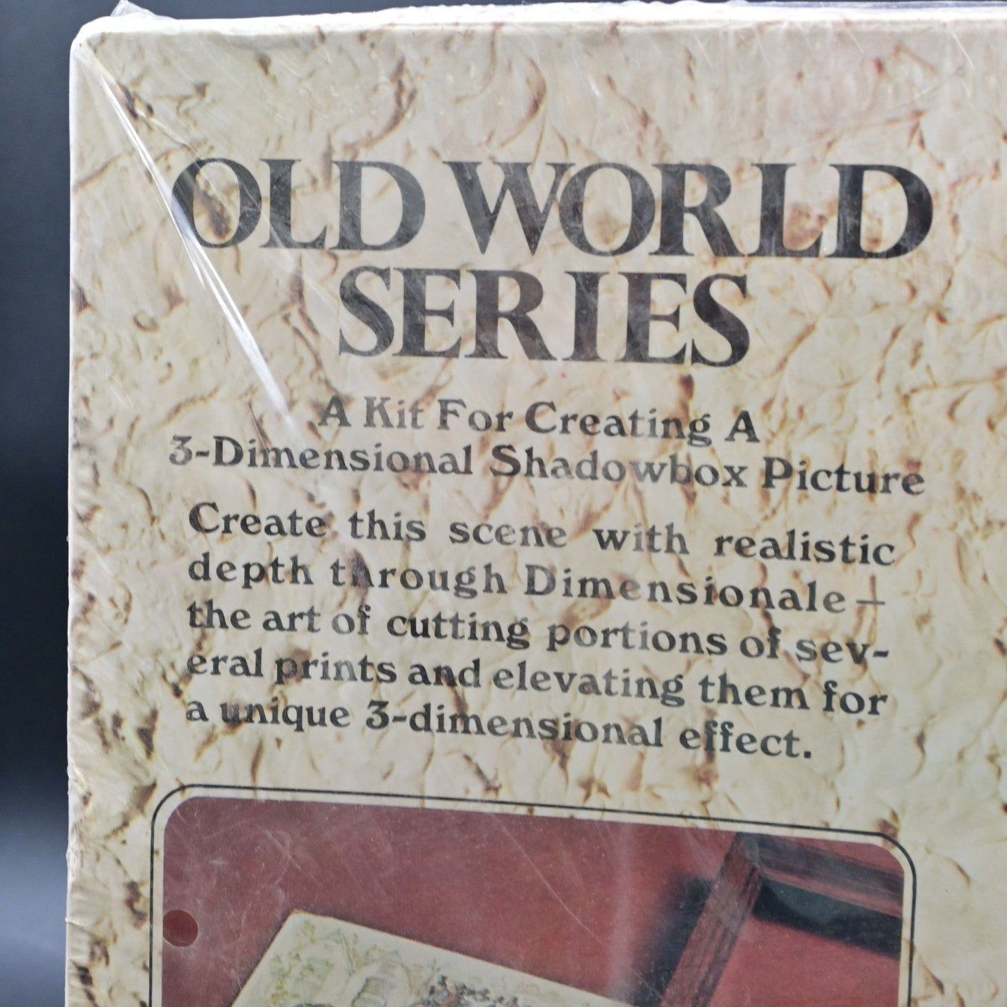 Old World Series Dimensionale Kit 12942 The Stubborn Mule 3D NIB