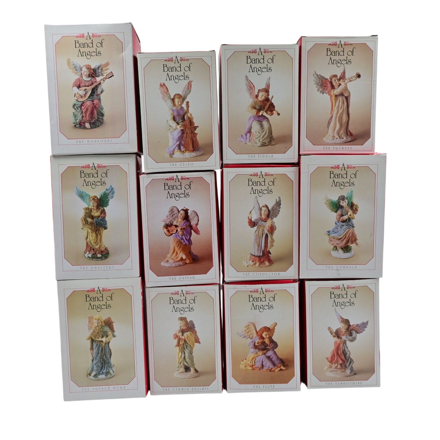 Dillard's A Band Of Angels Vintage Figure Lot Of 12