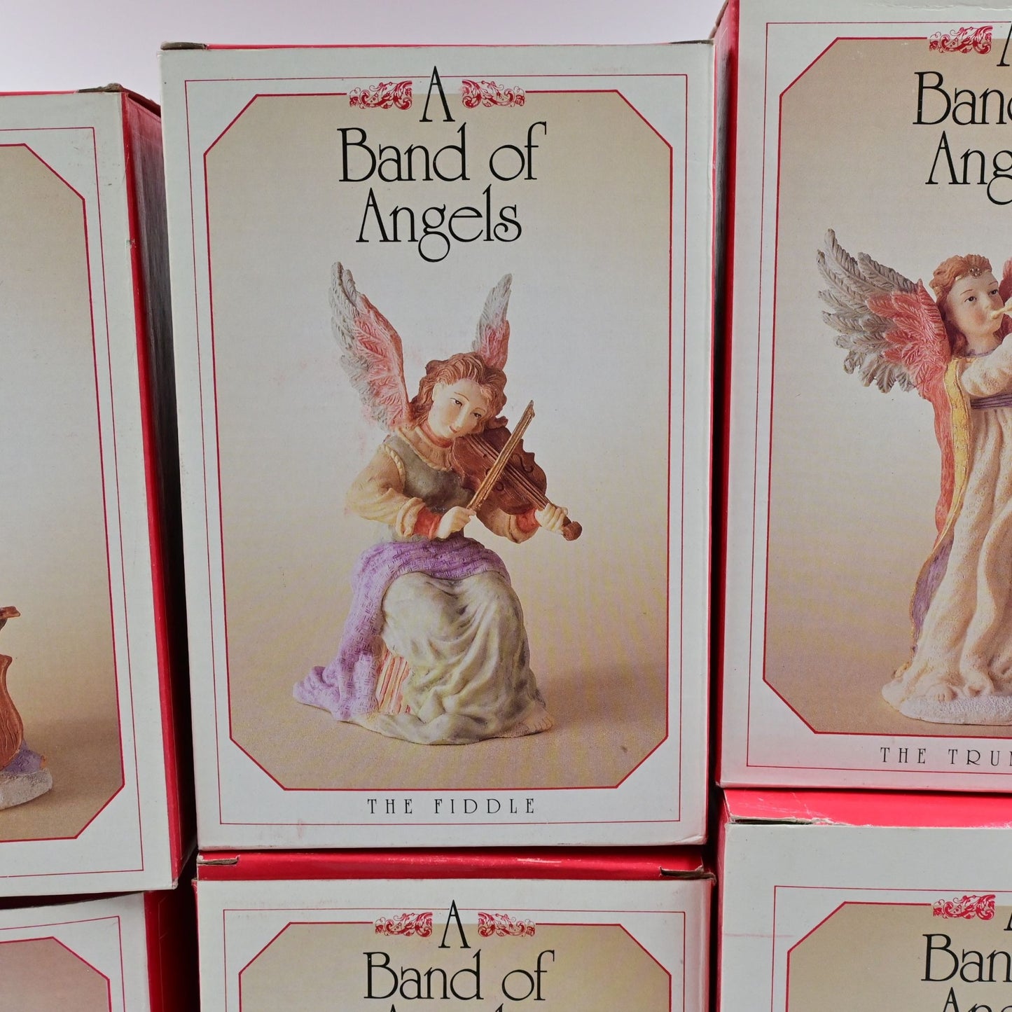 Dillard's A Band Of Angels Vintage Figure Lot Of 12