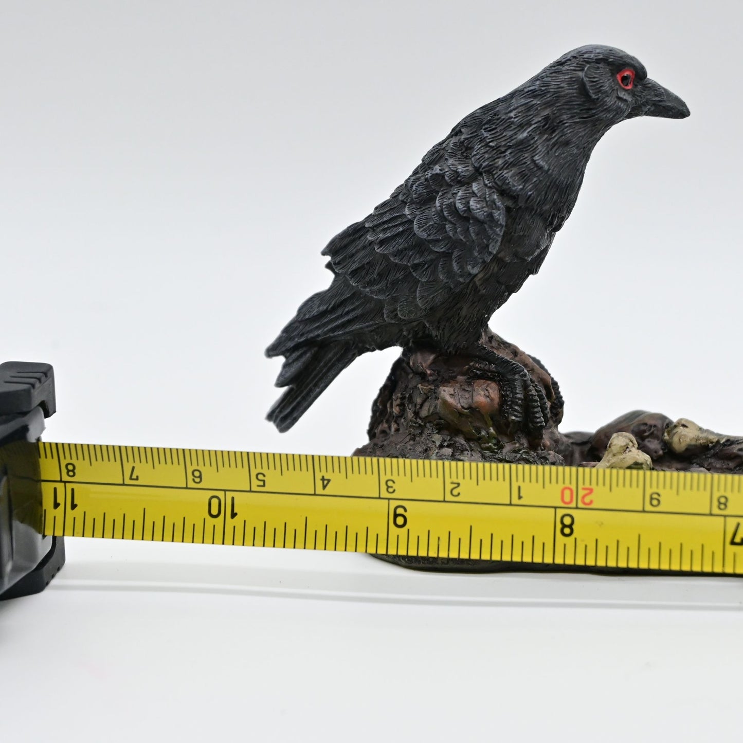 Bellaa Raven Crow Skull Bones Incense Burner or Holder