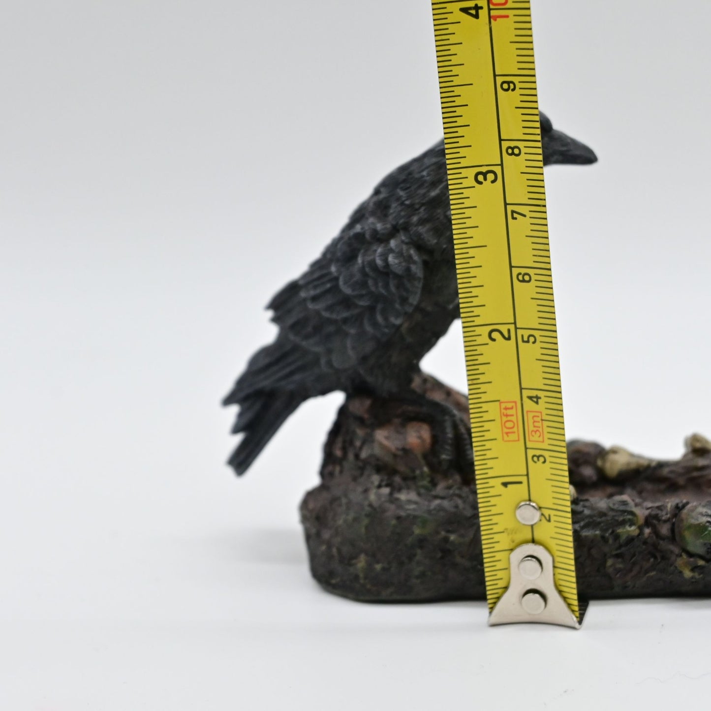 Bellaa Raven Crow Skull Bones Incense Burner or Holder