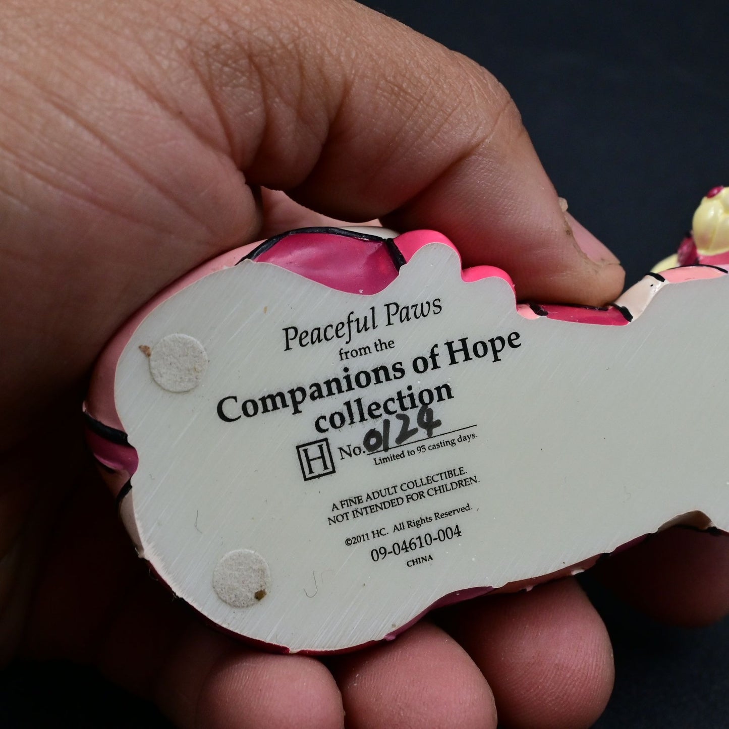 Hamilton Collection Peaceful Paws Companions Of Hope Collection Cat Figure