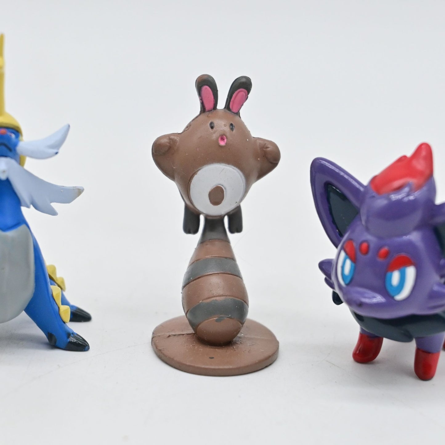 Pokemon PVC Miniature Figures Zorua, Sentret, Samurott Bundle