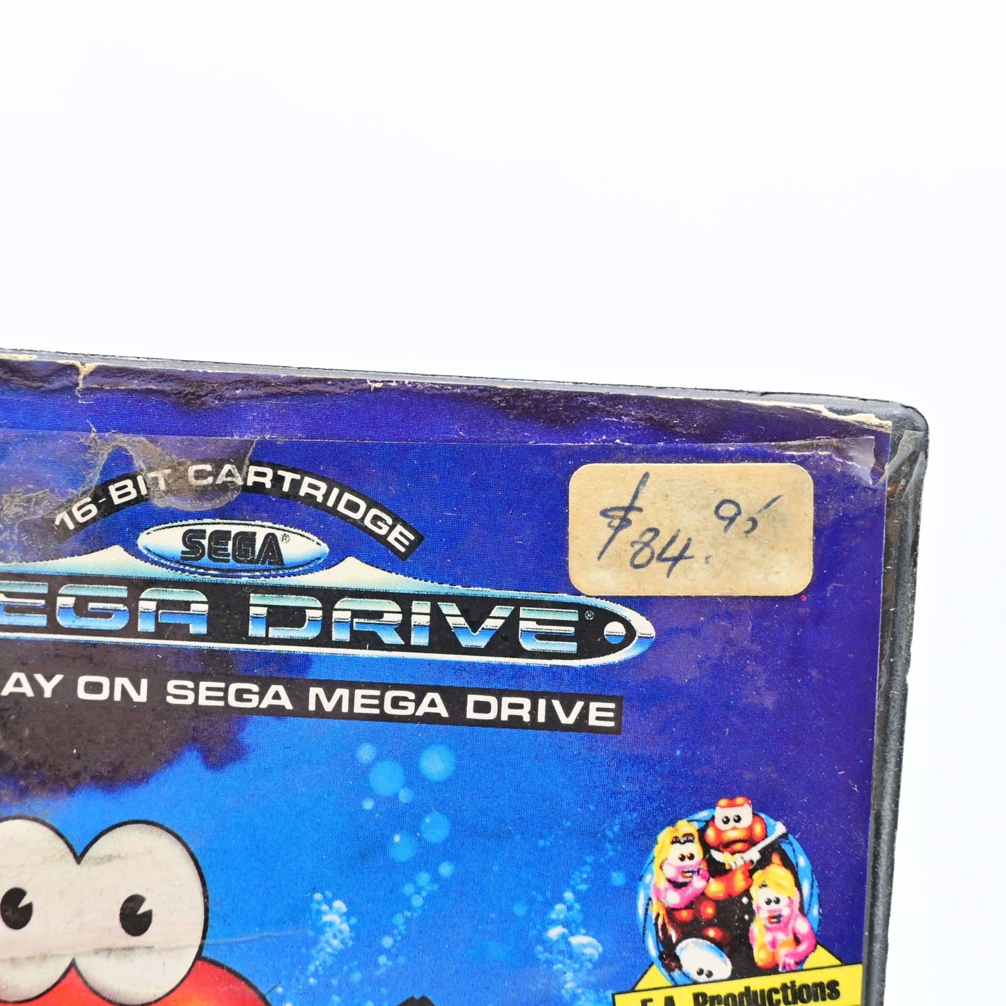 Sega Mega Drive James Pond Underwater Agent 16-Bit Cartridge Electronic Arts