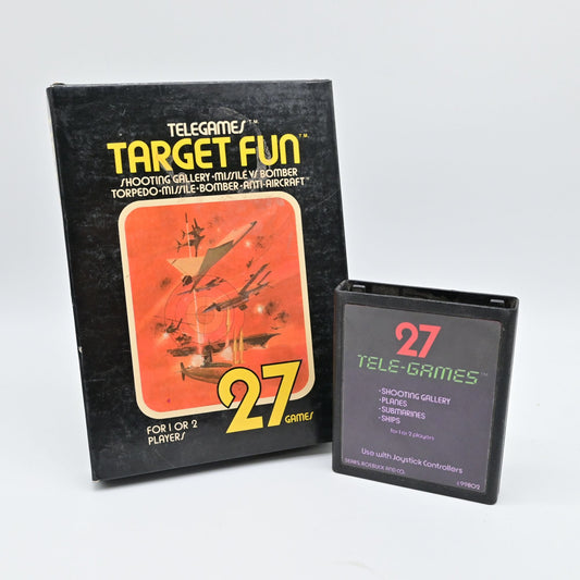 Atari 2600 Targe Fun 27 Tele-Games Video Game No Manual