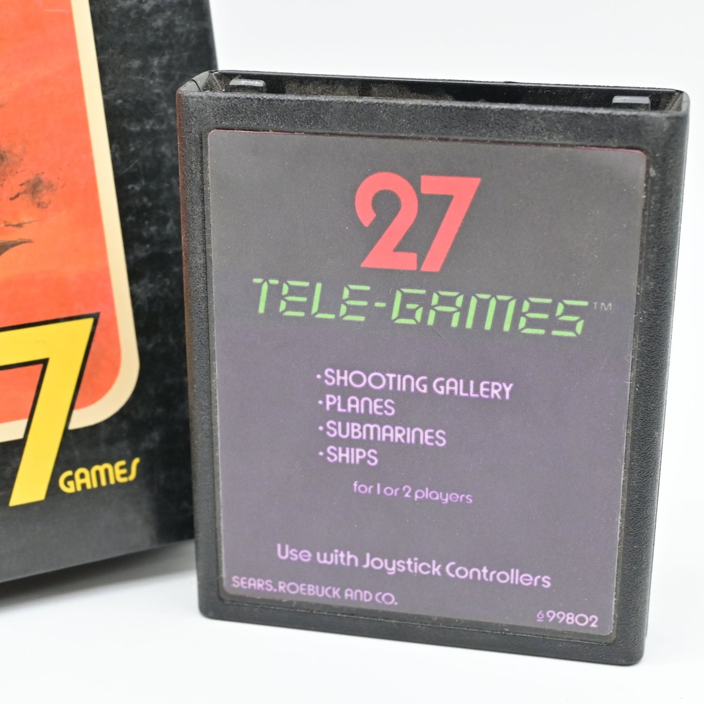 Atari 2600 Targe Fun 27 Tele-Games Video Game No Manual