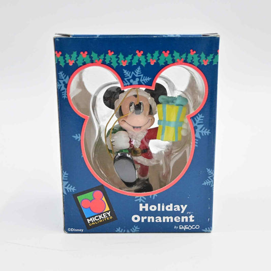 Vintage Enesco Disney Mickey Mouse Christmas Ornament