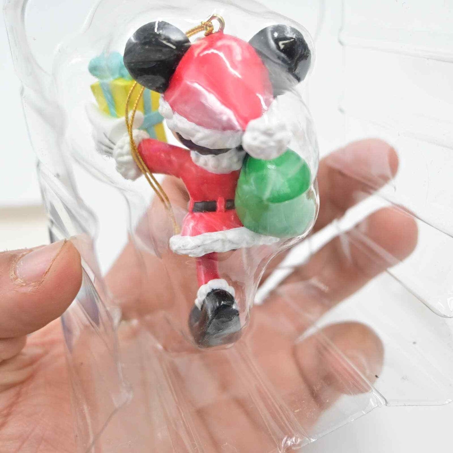 Vintage Enesco Disney Mickey Mouse Christmas Ornament