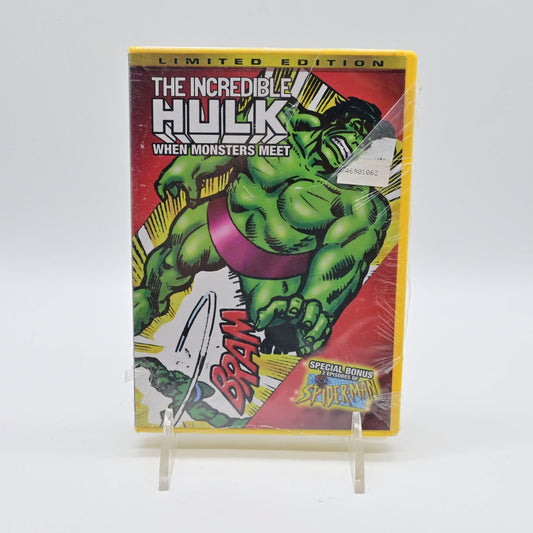 The Incredible Hulk : When Monsters Meet DVD New Sealed