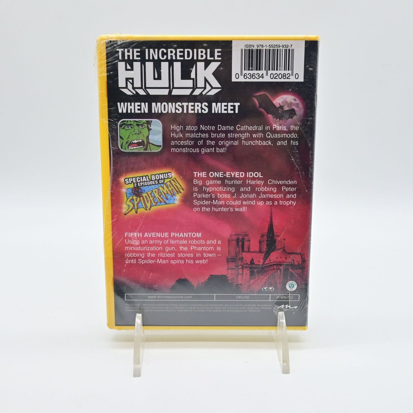 The Incredible Hulk : When Monsters Meet DVD New Sealed