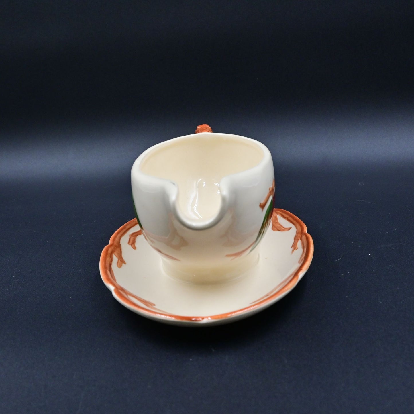 Franciscan Apple Gravy Boat USA Earthenware Vintage