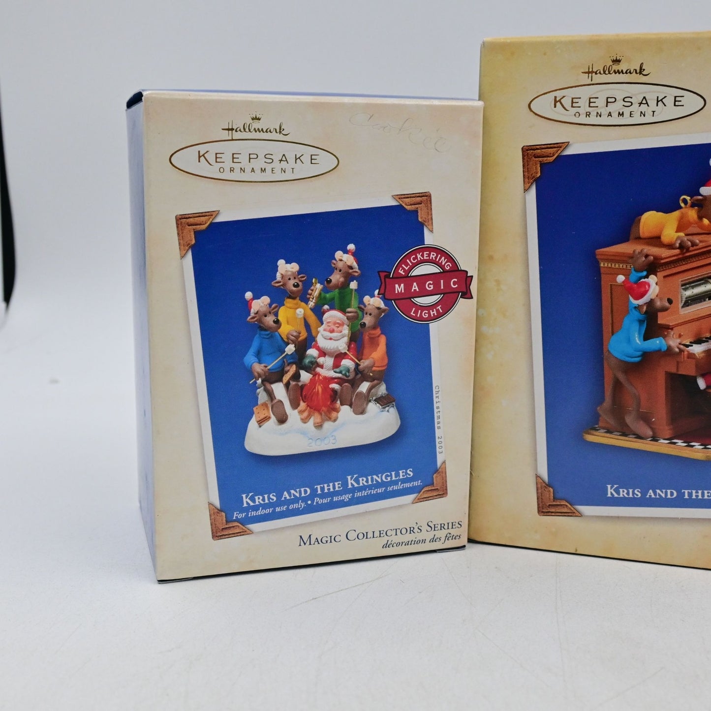 Hallmark Keepsake Kris And The Kringles Ornaments Vintage 2002-2005 Bundle
