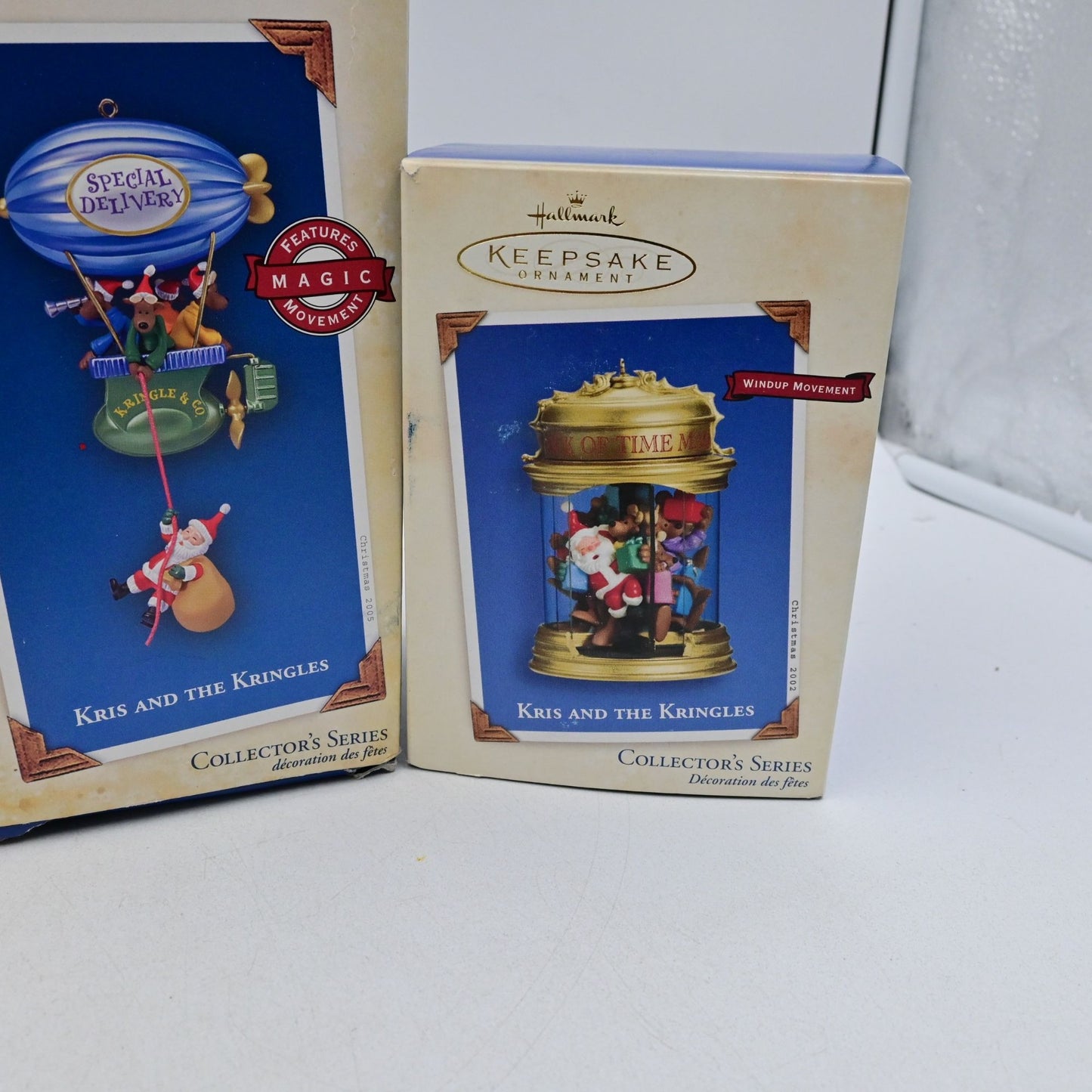 Hallmark Keepsake Kris And The Kringles Ornaments Vintage 2002-2005 Bundle