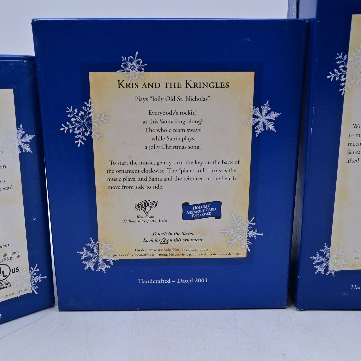 Hallmark Keepsake Kris And The Kringles Ornaments Vintage 2002-2005 Bundle