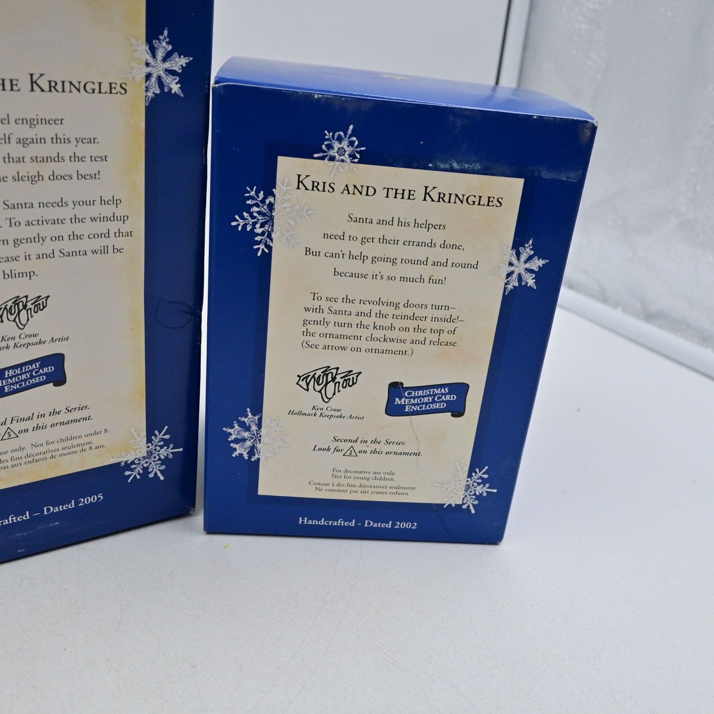 Hallmark Keepsake Kris And The Kringles Ornaments Vintage 2002-2005 Bundle