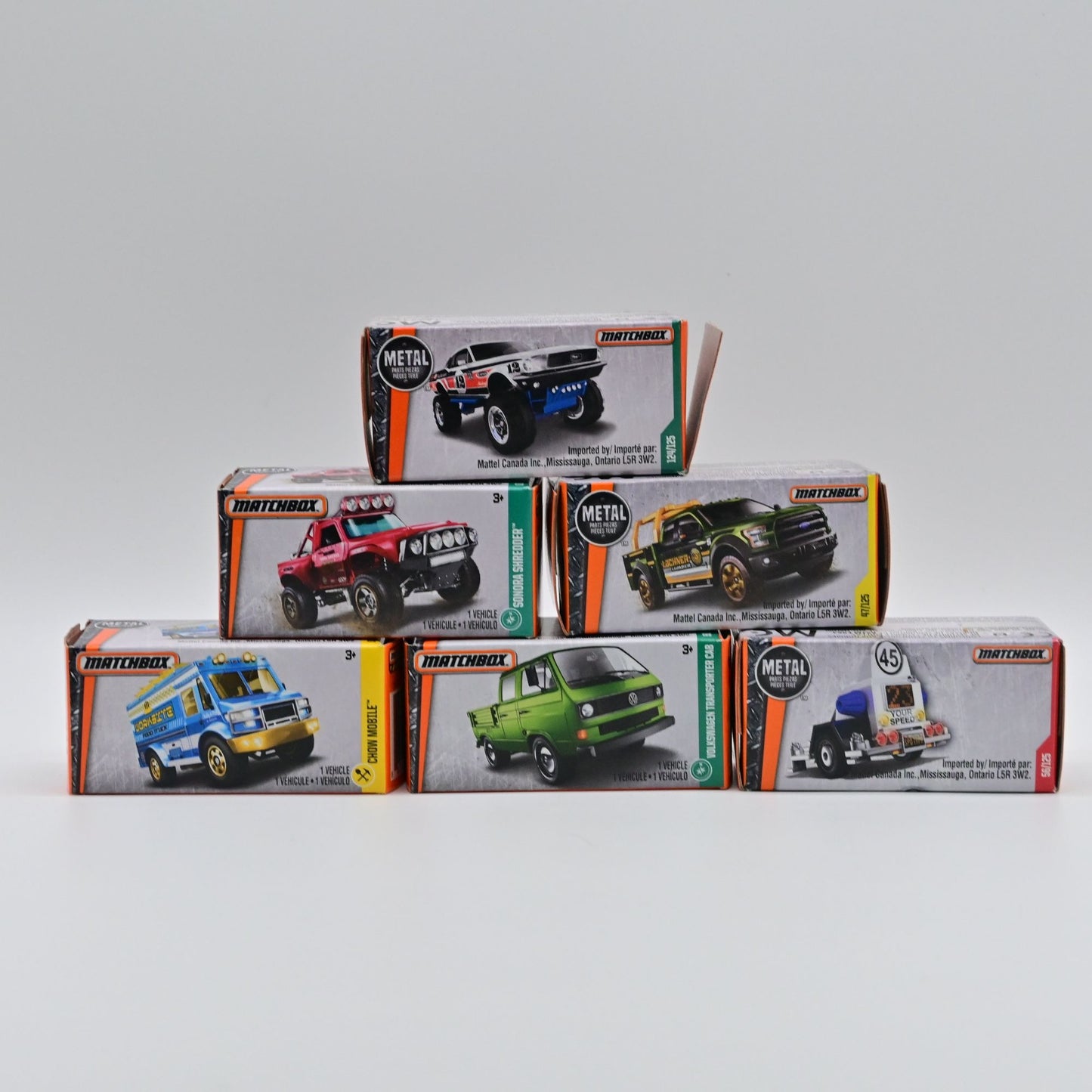 Matchbox Diecast Truck Lot Of 6 New In Box