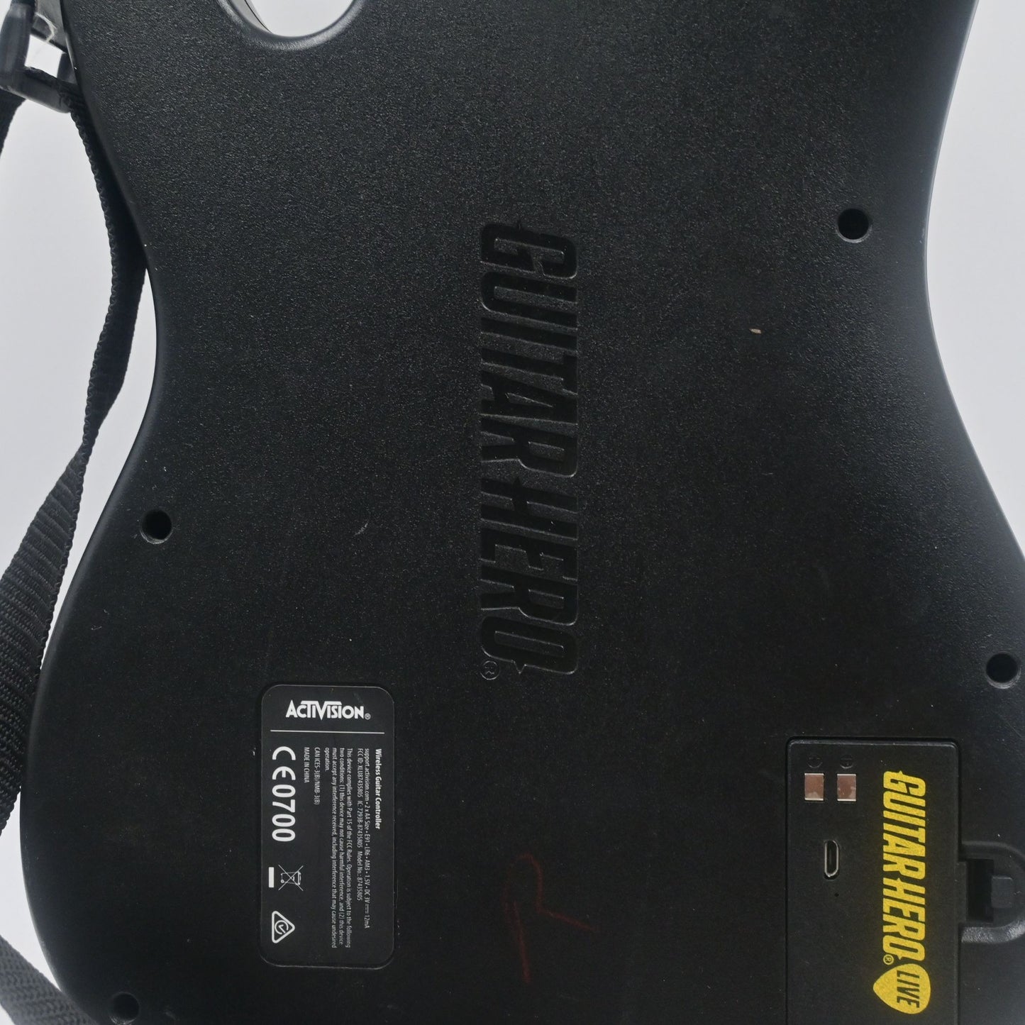 Activision Guitar Hero Power Wireless Controller Xbox 360 PS3 For Parts/Repair