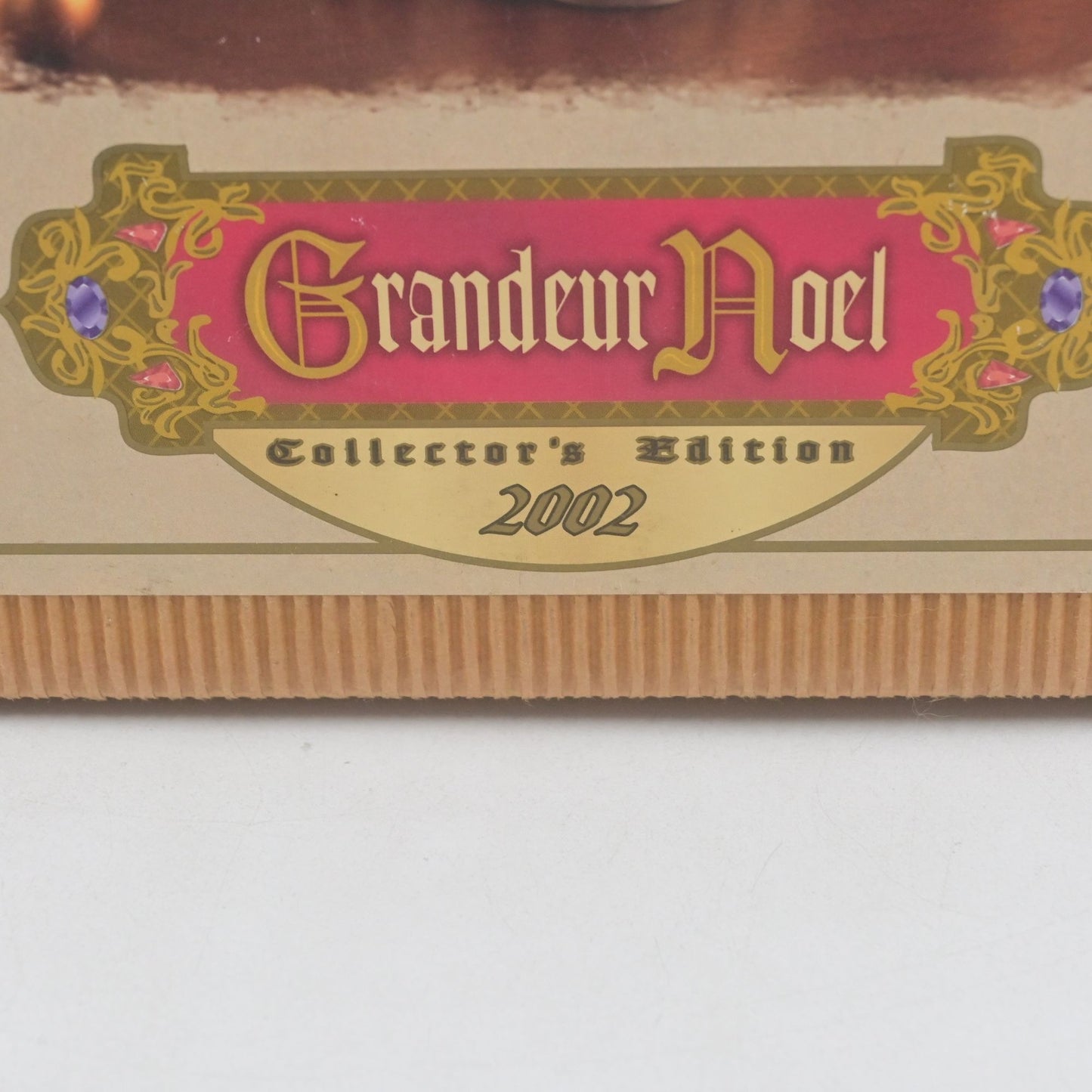 Grandeur Noel 2002 Holy Family Large Porcelain Nativity Set Collector's Edition